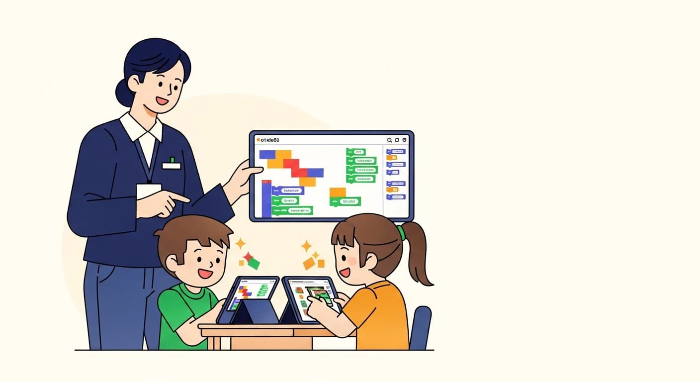 プログラミング講師を採用しなくても塾で開講できる理由